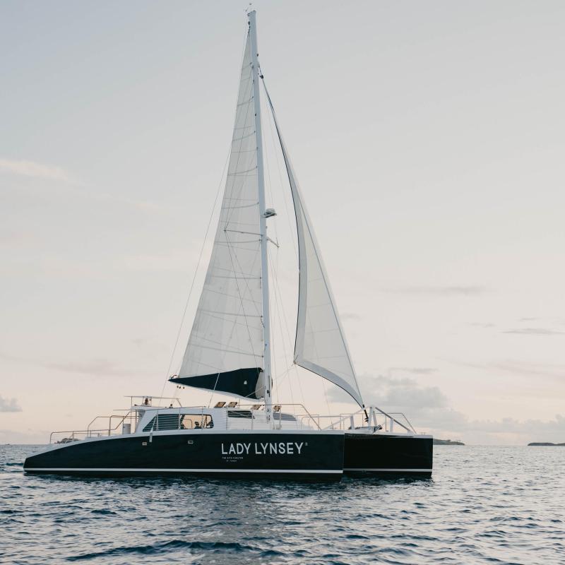 a small boat in a large body of water