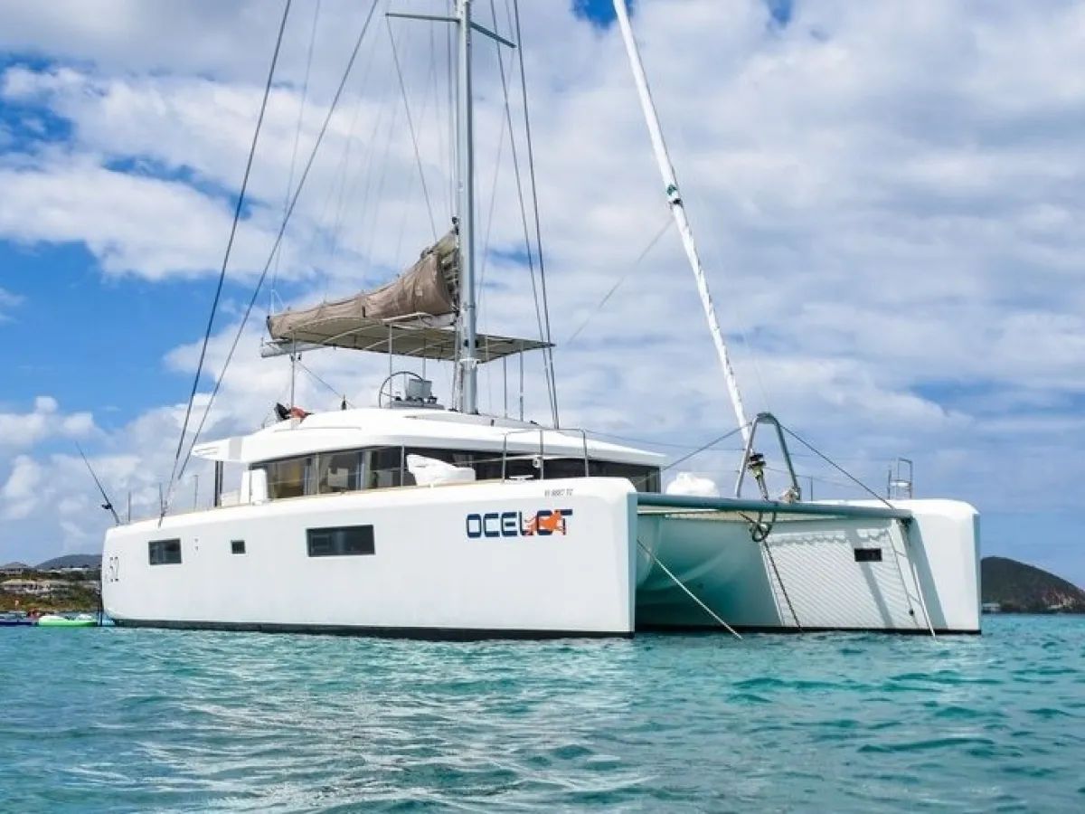 a small boat in a large body of water