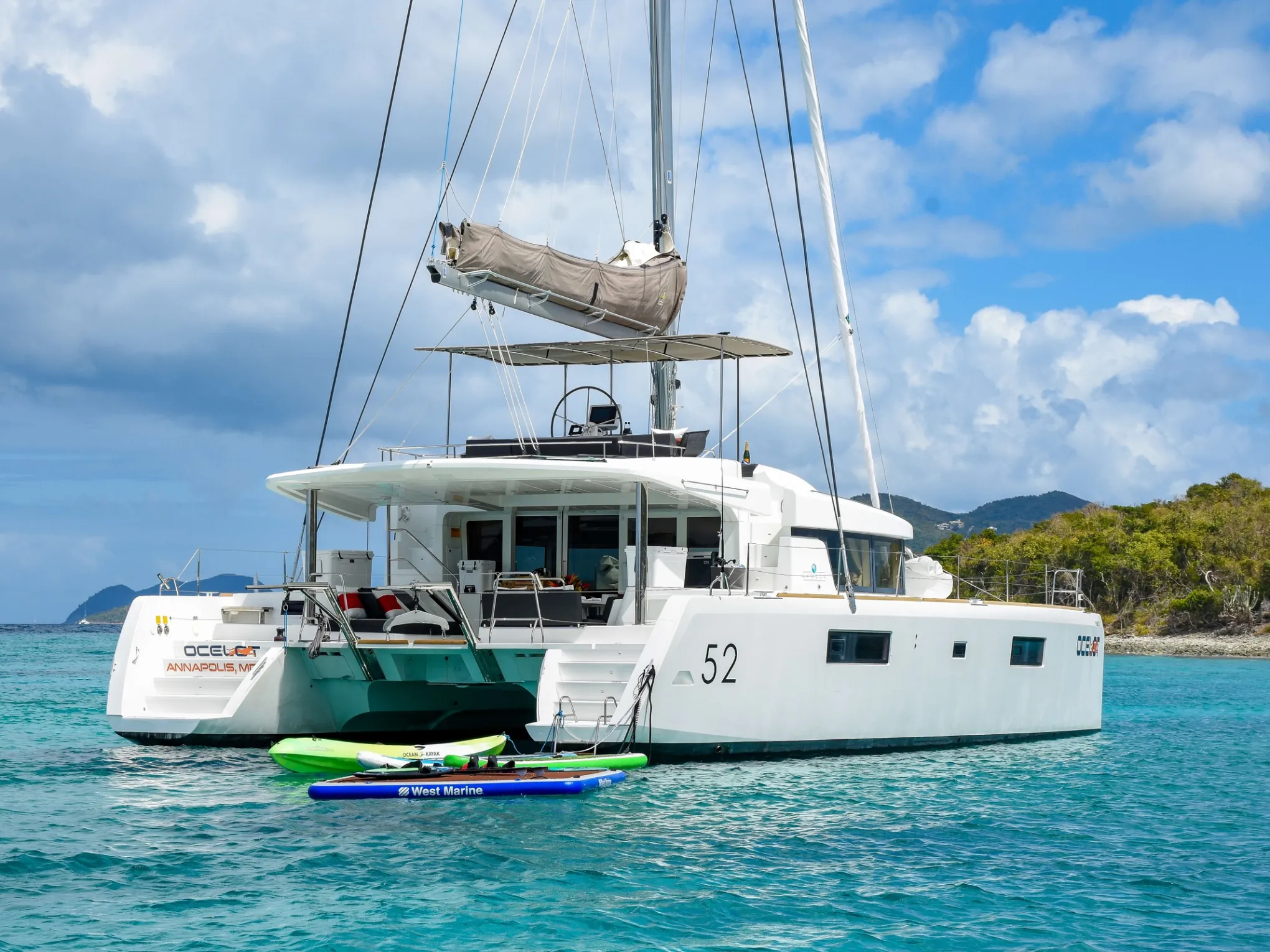 a small boat in a large body of water