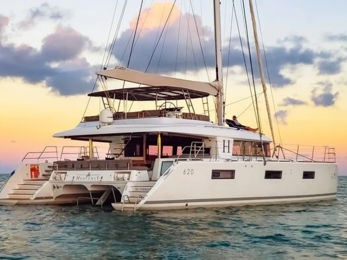 a small boat in a large body of water