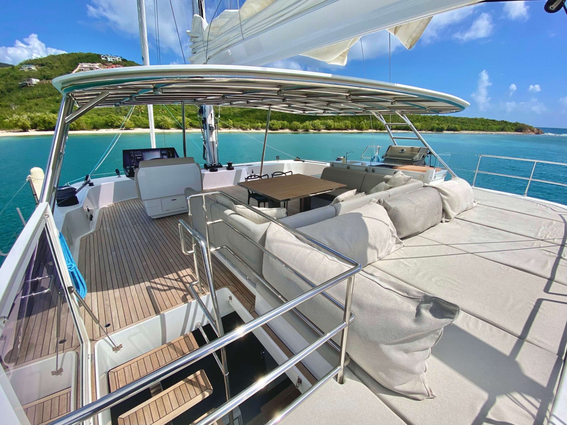 a boat sitting on top of a building