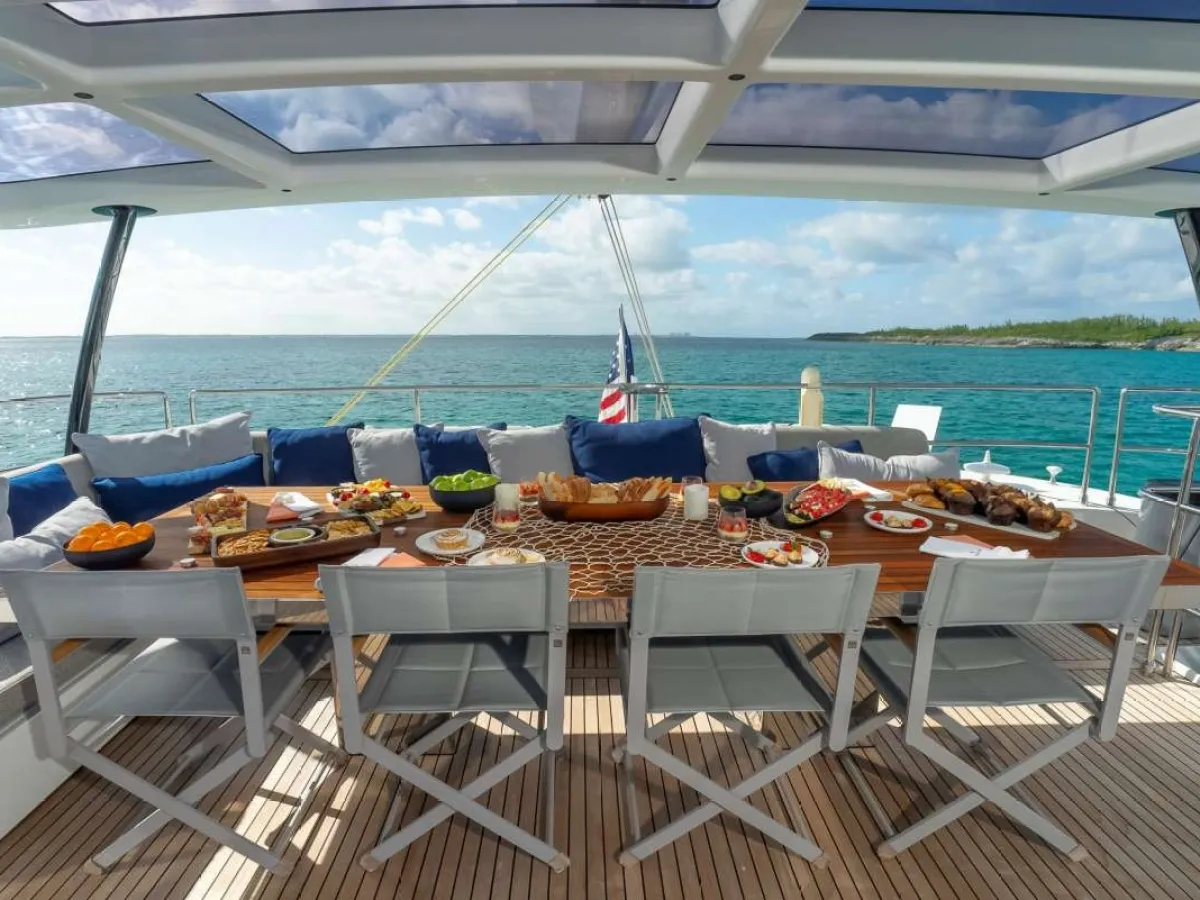 a boat sitting on top of a table